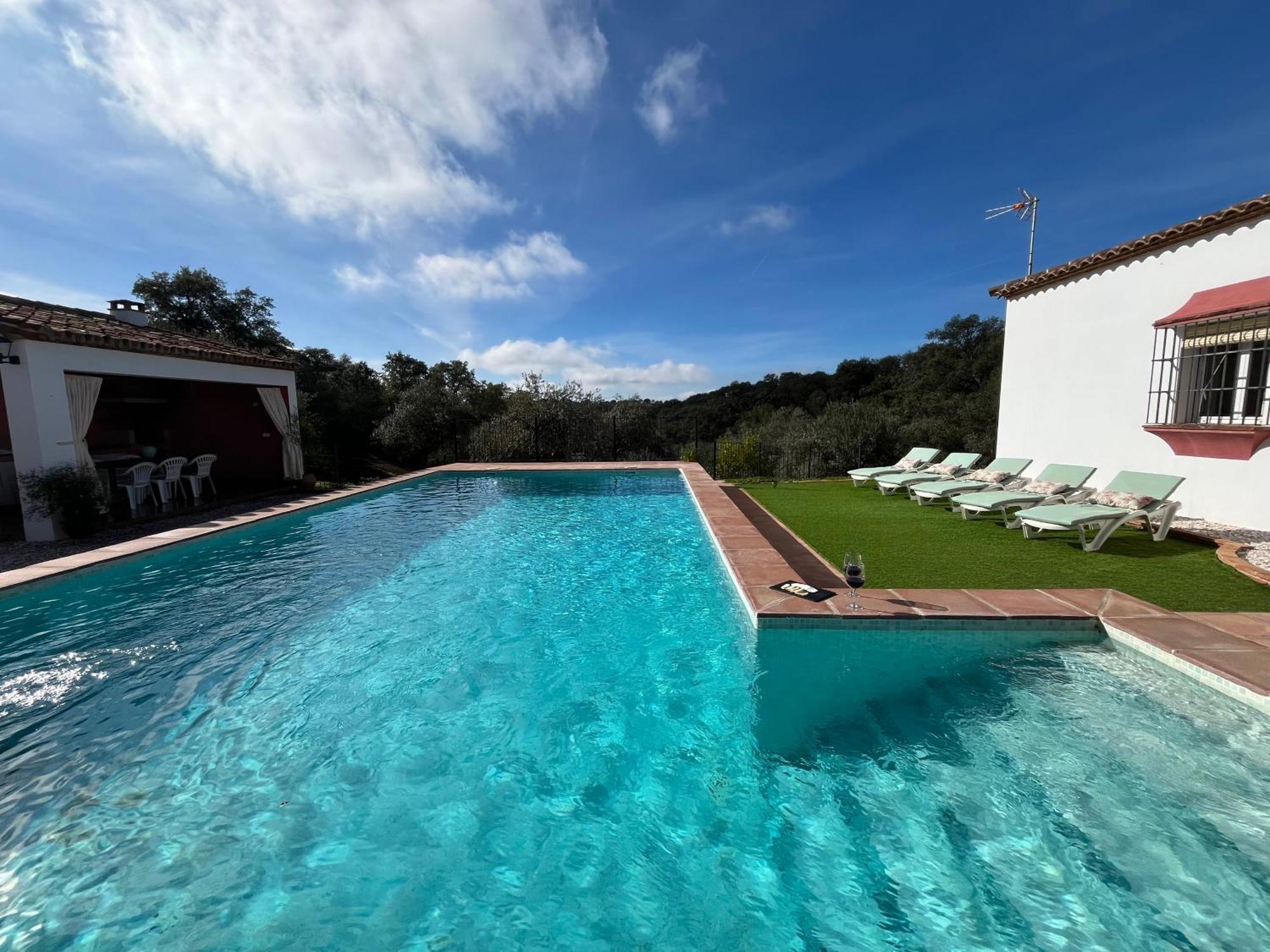 Cortijo Rural Flor De Cazalla Касала де ла Сиера Екстериор снимка